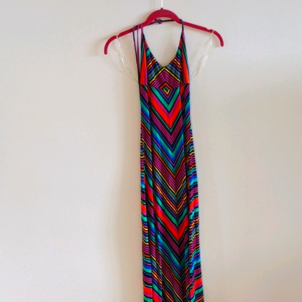 Halter Maxi Summer Dress